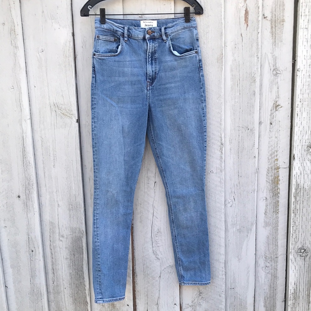 Reformation Skinny Jeans in Light Blue Wash - size 29